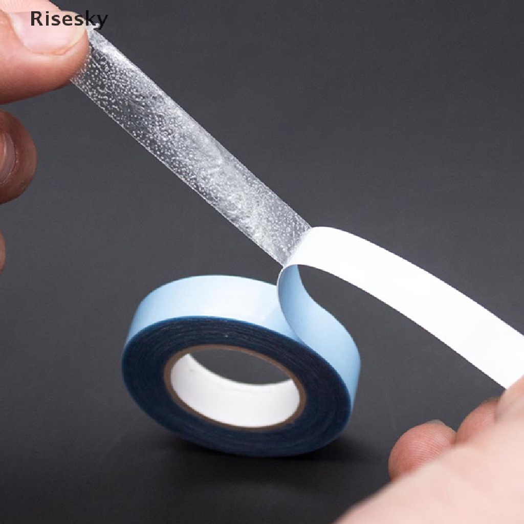 1 Cuộn Băng Keo Hai Mặt 0.8CM * 3 Yards Dùng Nối Tóc Giả