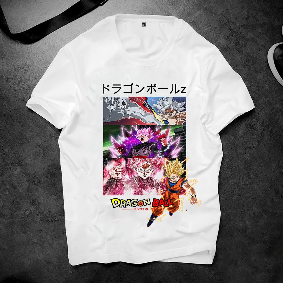 Áo thun form rộng unisex hình GoKu chất vải đẹp2019ts757