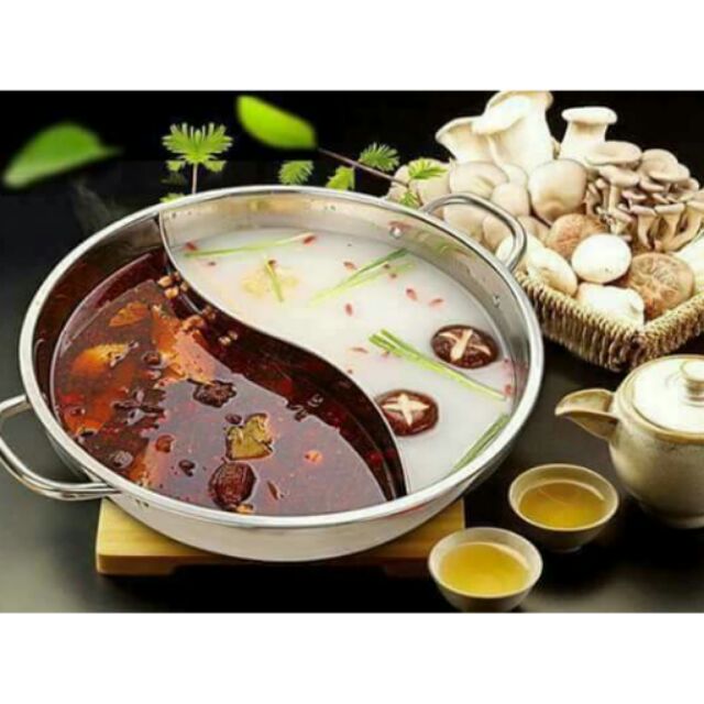 Nồi lẩu 2 ngăn