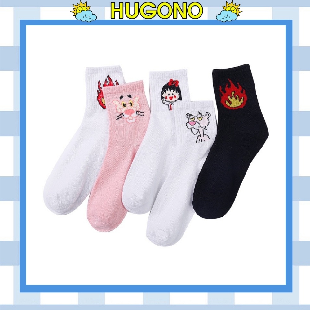 Tất vớ nữ cao cổ hàn quốc in hình TN33 giá rẻ