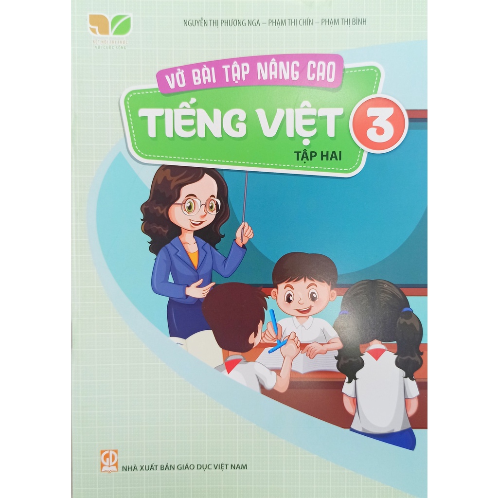 Sách - Combo vở bài tập nâng cao Tiếng Việt lớp 3 tập 1+2 (Kết nối tri thức với cuộc sống)