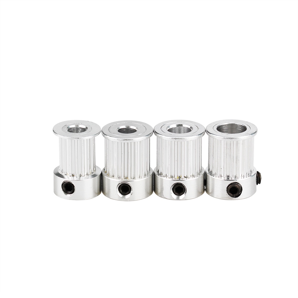 Ròng Rọc GT2 16/20 Răng 5/6.35/8MM Rộng 10mm Bằng Nhôm Chất Lượng Cao Cho Máy In 3D