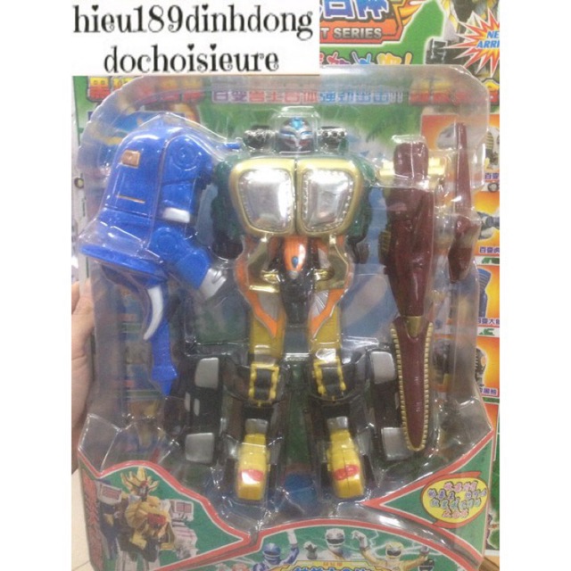 Lắp ráp siêu nhân gao tinh tinh gao king gao muscle