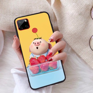 Ốp lưng realme c12 viền dẻo tpu bst pig cute