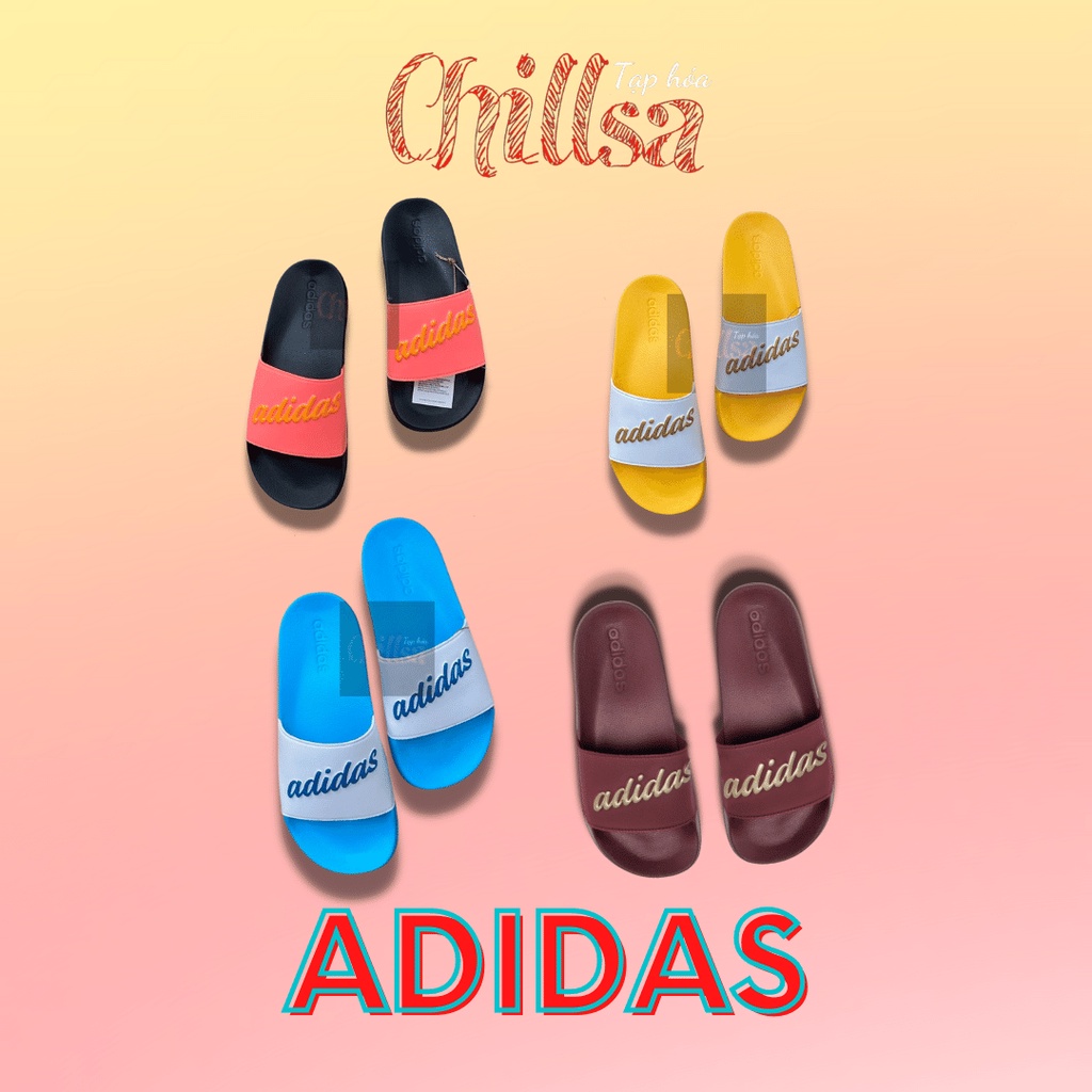 Dép ADIDAS ADILETTE SHOWER nam nữ Authentic mang êm chân, bền đẹp,  mã GZ5926 GZ5927 GZ5928 GZ5931