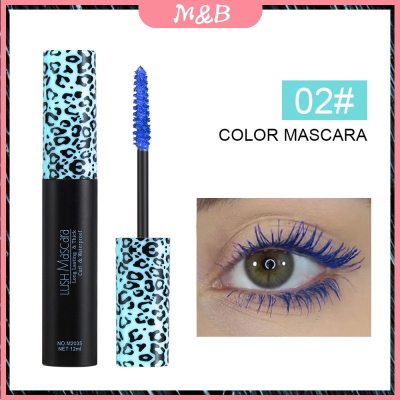 1 Pack of Color Mascara, Naturally Slim, Curled and Lengthened Blue, Green and Purple Waterproof Eyelashes | WebRaoVat - webraovat.net.vn