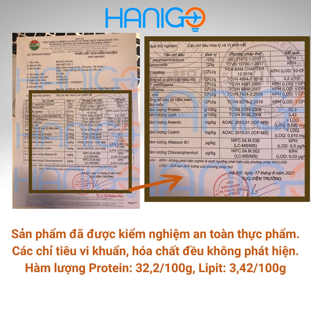 Bò Khô Miếng Đà Nẵng Ngon- Khô Bò Miếng 100% Thịt Bò Tươi- Gia Vị Tự Nhiên- Hanigo Food Đặc Sản Đà Nẵng Ngon