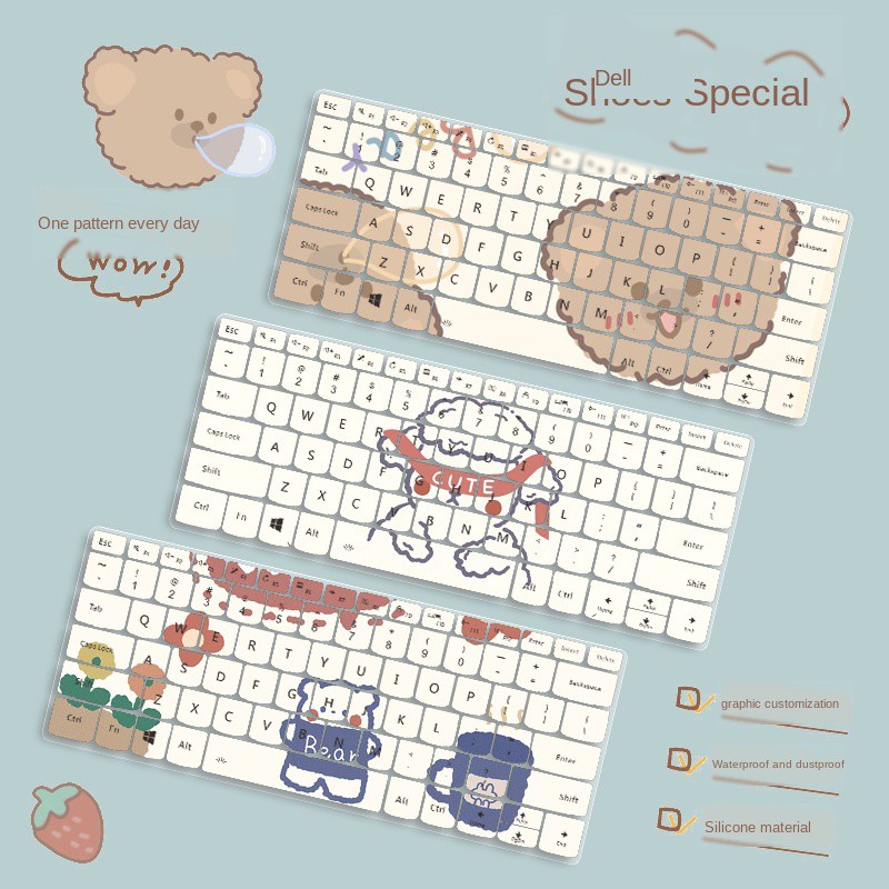 Film Dán Bảo Vệ Bàn Phím Máy Tính Dell G3 3590 Ling Yue 5000fit 5493 7391 7490 5590 5498 5490