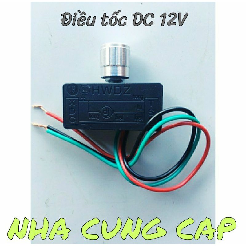 ĐIỀU TỐC DC 12V CHO MÁY BƠM MINI