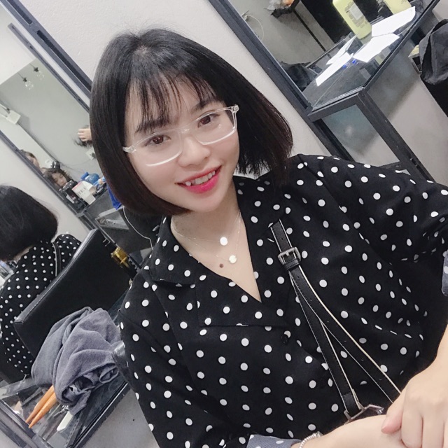 Sơ mi chấm bi