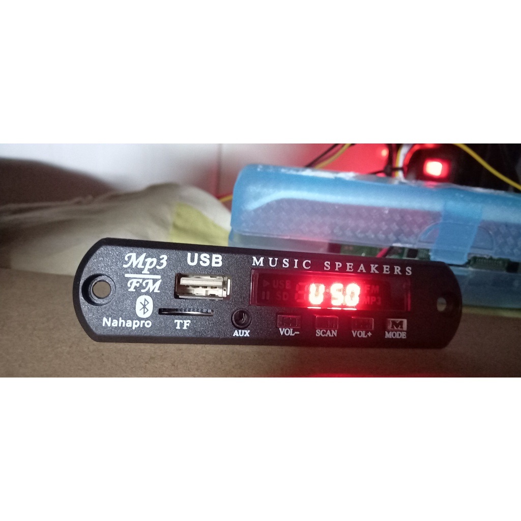 Bộ Bluetooth Không Dây-USB-THẺ NHỚ-FM Radio ( MẪU MỚI TIẾNG TRONG SÁNG)