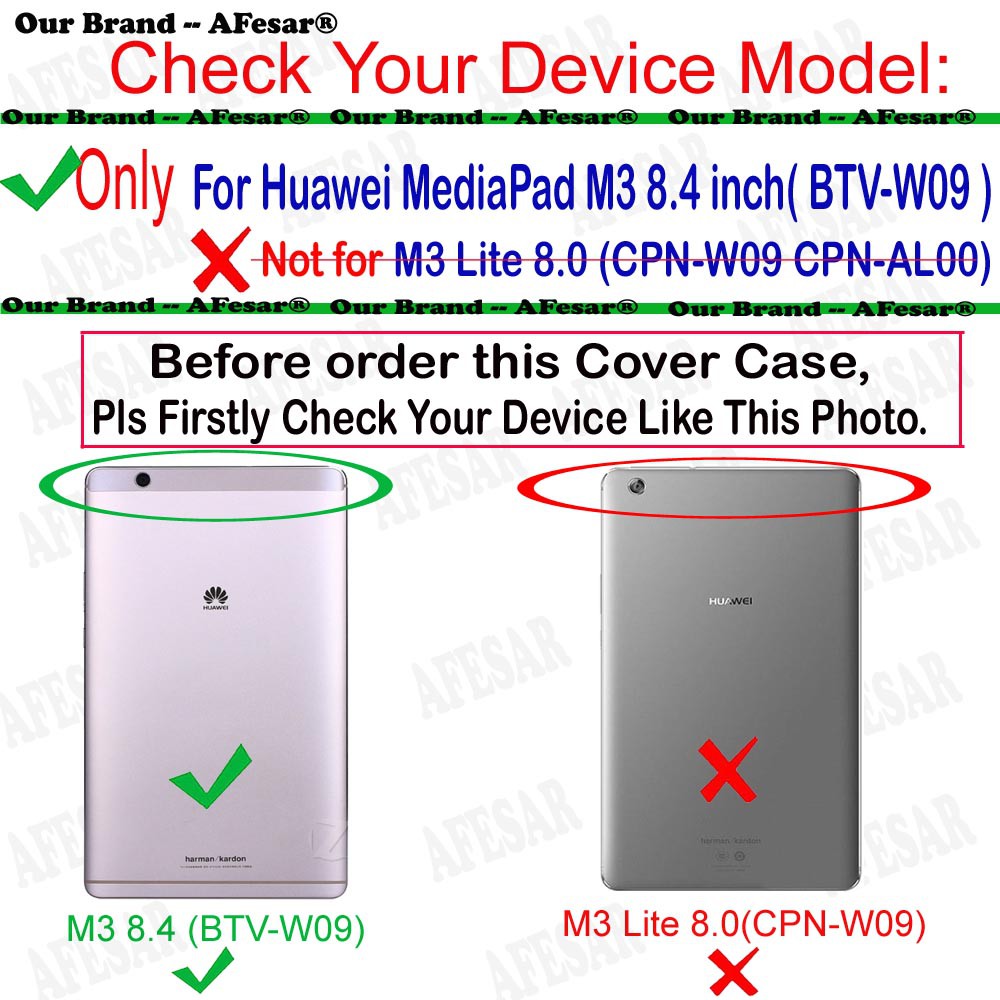 PU Leather Cover For Huawei MediaPad M3 8.4 BTV-DL09 Android Tablet Stand Smartcover case | WebRaoVat - webraovat.net.vn