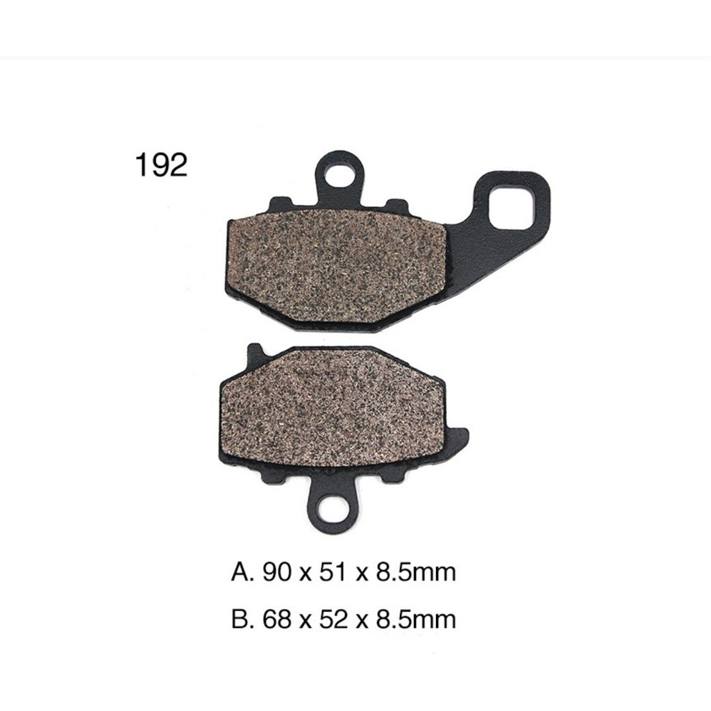 Cặp Bố Thắng TRƯỚC VÀ SAU Dành Cho Xe Kawasaki ER-6N / kawasaki Versy 650 (2007 - 2014)