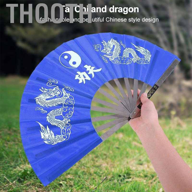 Quạt xếp phong cách thái cực quyền Trung Hoa độc đáo