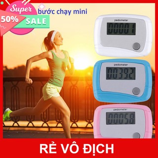 [XÃ KHO] MÁY ĐẾM BƯỚC CHẠY MINI PEDOMETER (7831, LM) [HCM]