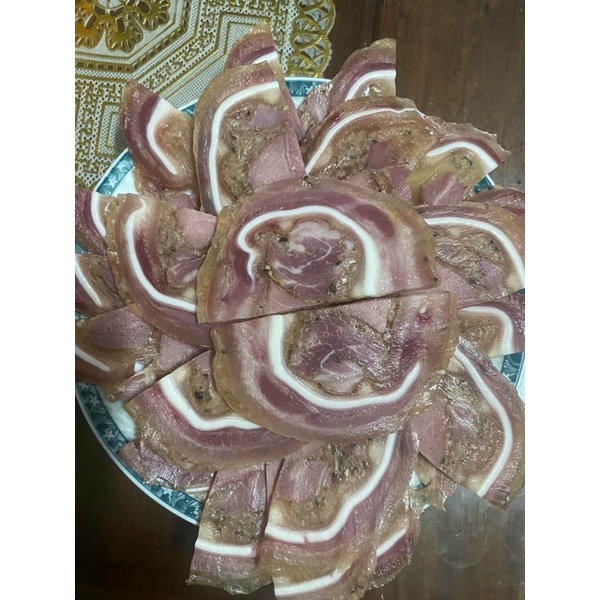 Giò me cuốn tai heo Nghệ An LOẠI 1 chuẩn vị thơm ngon giòn ngọt 500gr