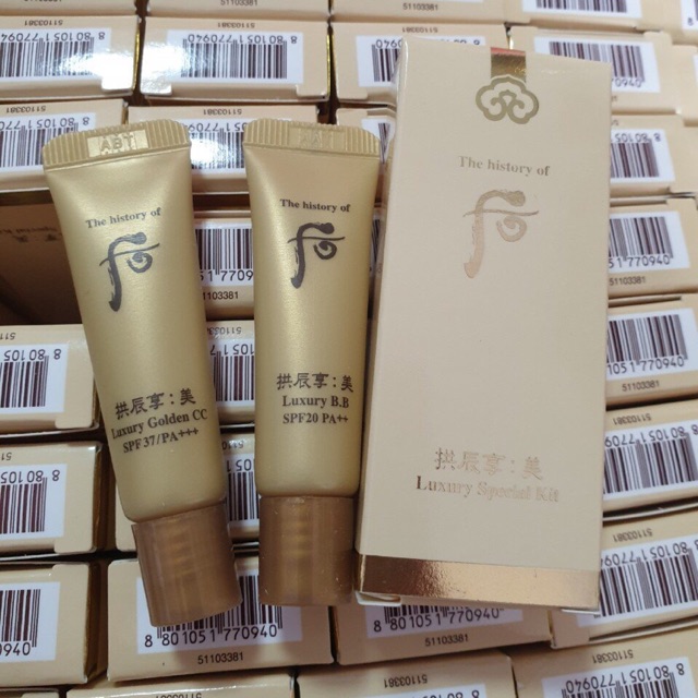 Kem trang điểm luxury BB _ luxury Golden CC whoo