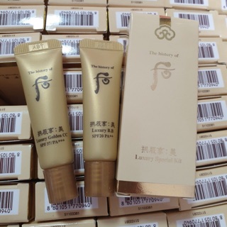 Kem trang điểm luxury BB _ luxury Golden CC whoo