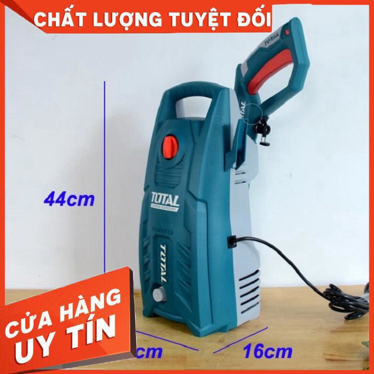 Máy Rửa Xe Áp Lực Cao TOTAL - 1400w( tặng kèm khớp nối) nguyên zin nhé các bác