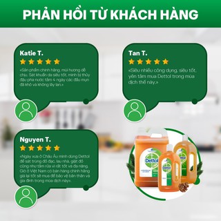 [Hàng Chính Hãng] Dung Dịch Sát Khuẩn Dettol 500ML/1000ML
