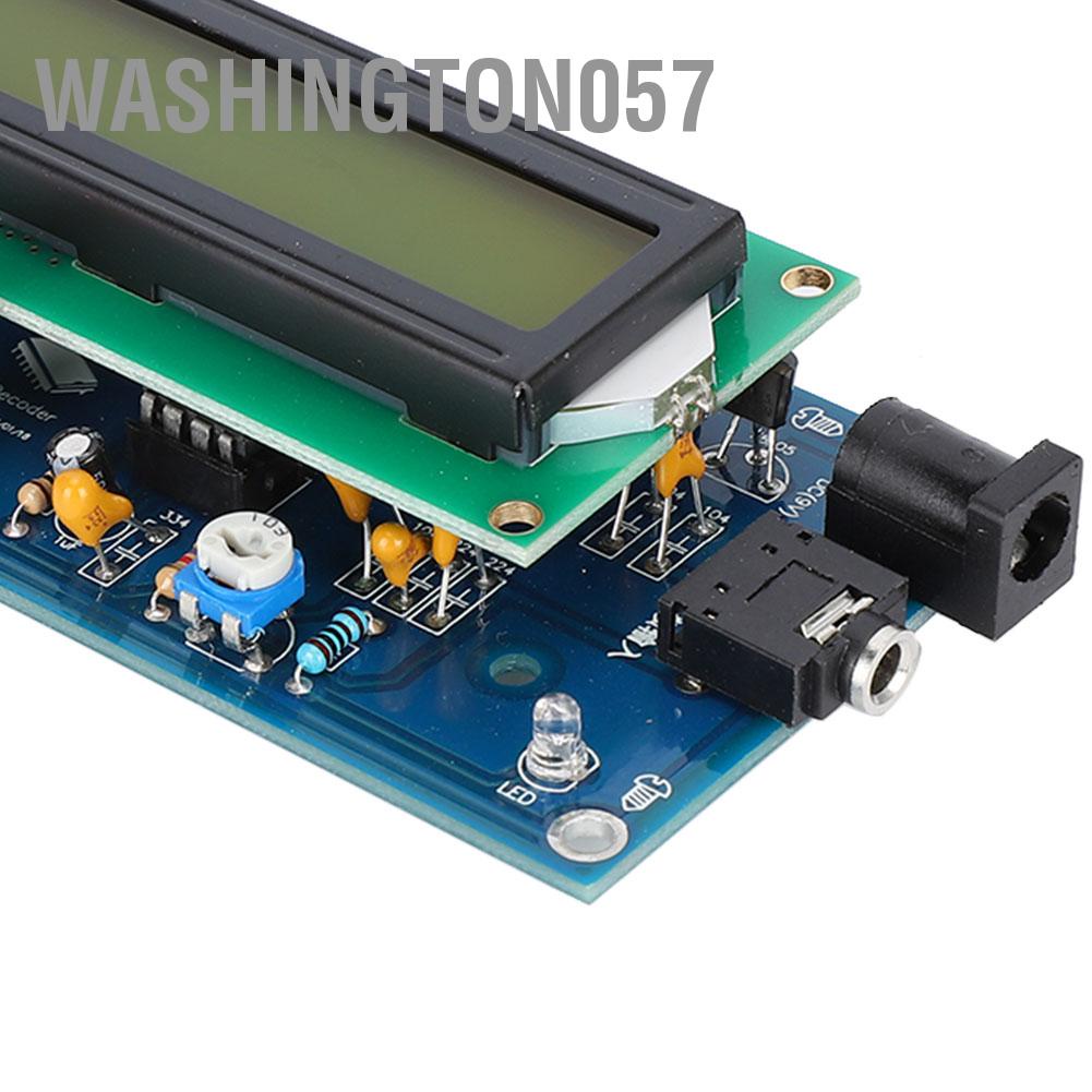 Washington057 DC12V Ham Radio Telegraph CW Morse Code Decoder Reader Translator Interpreter