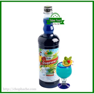Siro ding fong Blue Hawaii