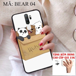 [Sale siêu to khổng lồ] Ốp lưng Oppo A5 2020 viền dẻo TPU BST Gia Đình Nhà Gấu