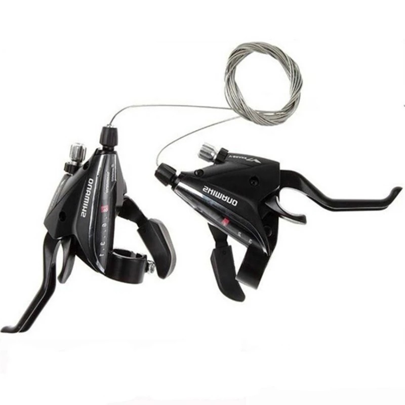 Tay Thắng Trái / Phải SHIMANO EF65 Bằng Hợp Kim Nhôm 3 / 7 / 8 / 9 Cho Xe Đạp Leo Núi