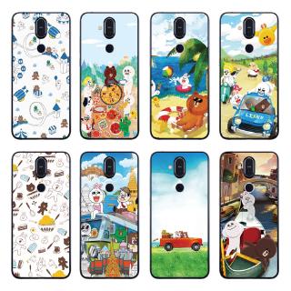 Ốp lưng TPU dẻo hình con gấu/thỏ cho Nokia 2.1/3.1/5.1/7.1/4.2/3.2