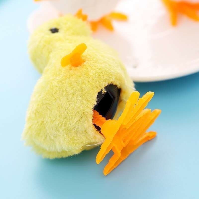 Đồ chơi thú nhảy VẶN CÓT ngộ nghĩnh, đáng yêu cho bé - gà con ( 1 con)