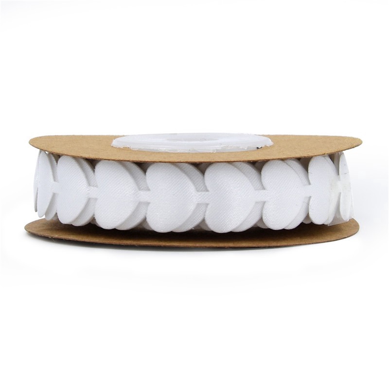 Cuộn dây ruy băng hình trái tim đỏ siêu âm dài 5m kích thước 15mm dùng trang trí tiệc cưới