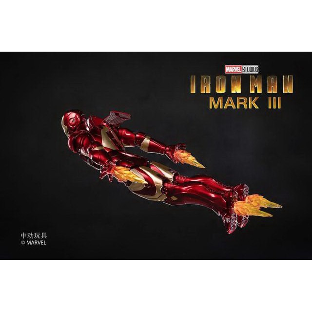 Mô hình chính hãng Zdtoys: Iron man Mk3