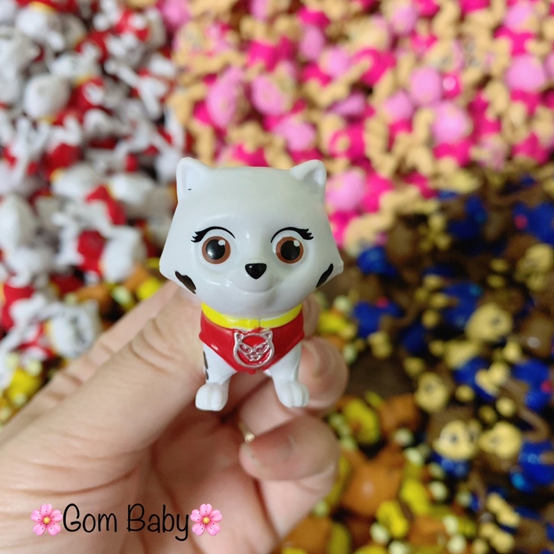 Set 6 mix Mèo và Chó cứu hộ PAW PATROL Mini