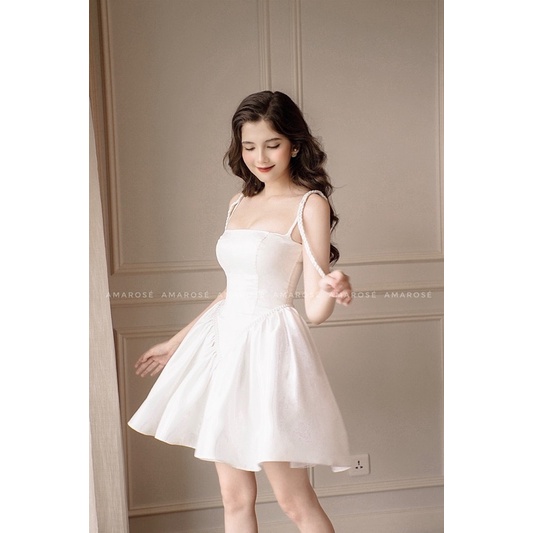 Đầm lụa hai dây dạng corset  Merryn Dress