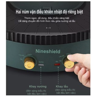 Nồi lẩu nướng Nine Shield BK-518
