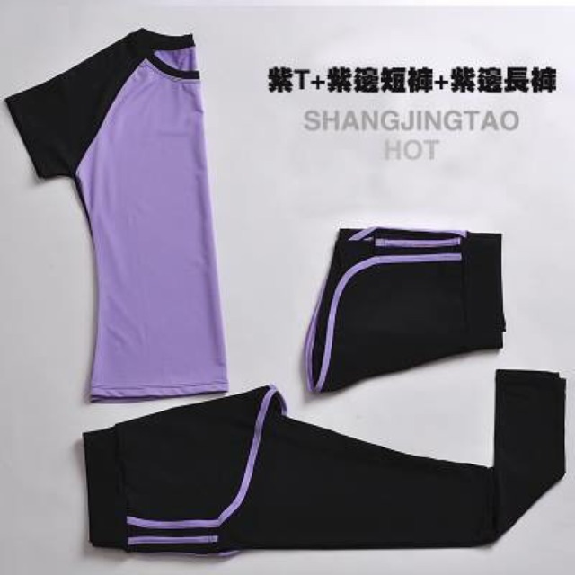 Set đồ tập gym/ yoga D103 ( 3 món)