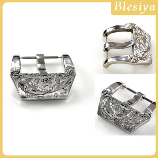 (Hàng Mới Về) Khóa Đồng Hồ Bằng Thép Không Gỉ Phong Cách Vintage