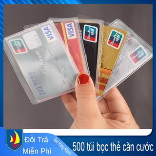 500 Túi Bọc Thẻ Căn Cước, Đựng Card, GPLX, CMND, Thẻ NH, ...