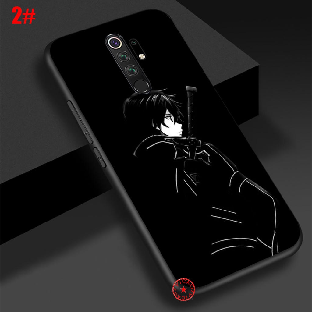 Ốp điện thoại silicon mềm in hình anime Sword Art Online mẫu AC185 cho Xiaomi Redmi Note 8 7 6 5 Pro 5A Prime