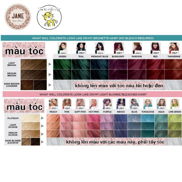 [Hàng sẵn] Thuốc nhuộm tóc dạng kem L'OREAL COLORISTA WASHOUT | BigBuy360 - bigbuy360.vn