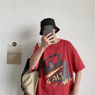 Áo thun tay lỡ unisex áo phông form rộng cổ tròn nam nữ phong cách ulzzang hàn quốc, chất vải cotton co giãn,dày dặn