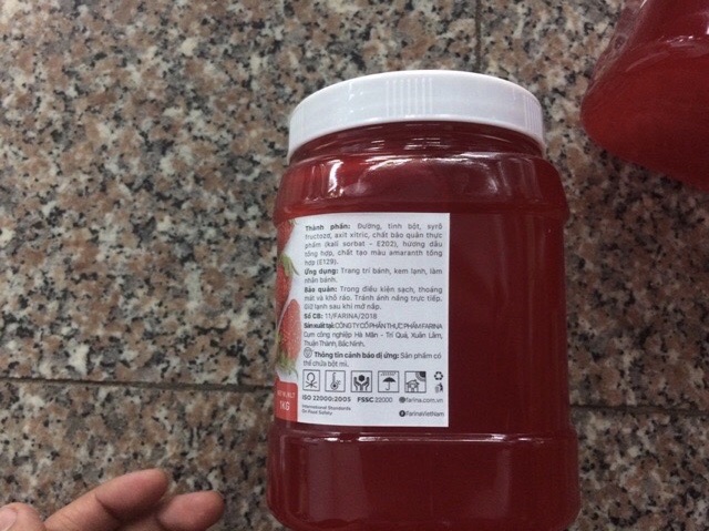 Mứt dâu Farina 1kg