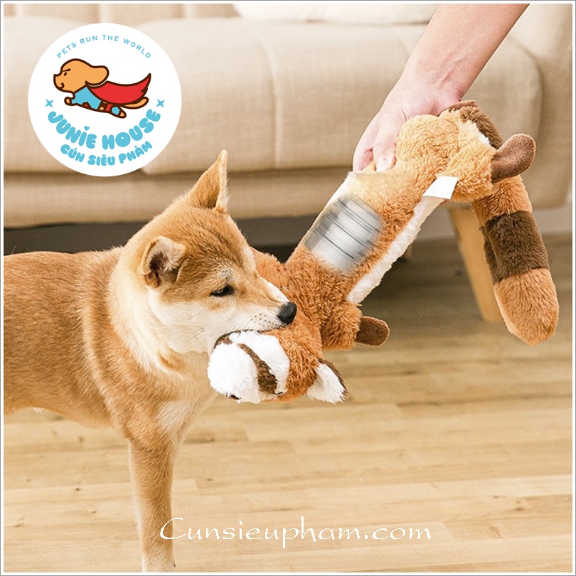 Đồ chơi con chồn chút chít cho chó mèo