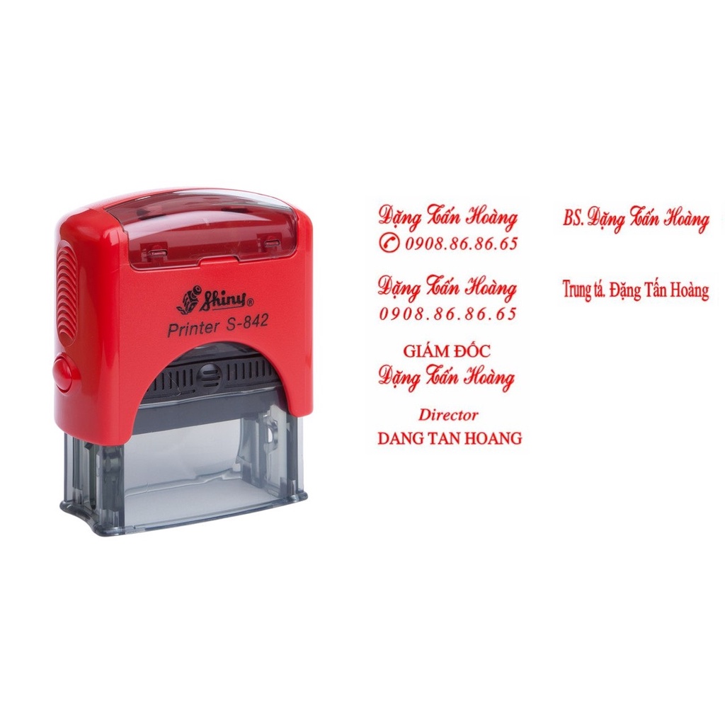 Con Dấu Chức Danh Shiny-842