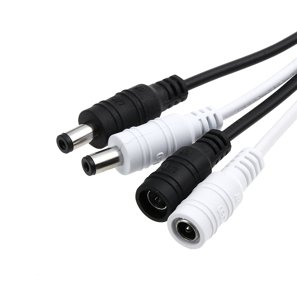 Set 1 / 5 Cặp Dây Cáp Nối Nguồn Dc 12v 5.5x2.1mm Chuyên Dụng