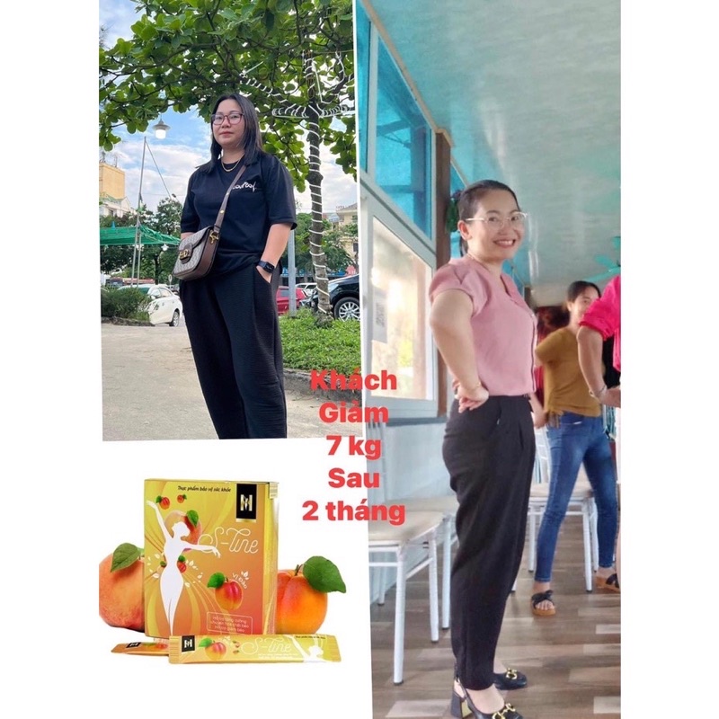 Trà đào giảm cân S-line cam kết hàng chính hãng 100%