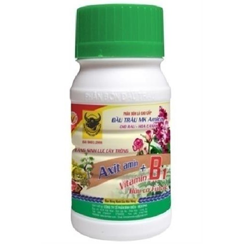 Phân bón Vitamin B1 Đầu Trâu AMICA 100ML bổ sung Vitamin B1 và Axit Amin tăng sinh lực cây trồng