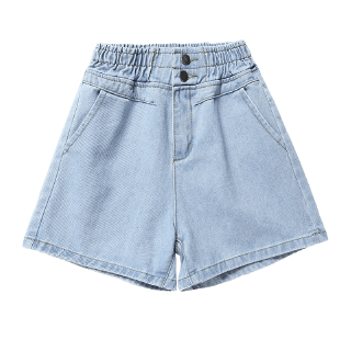 Quần Short Ống Rộng Lưng Thun Cho Nữ