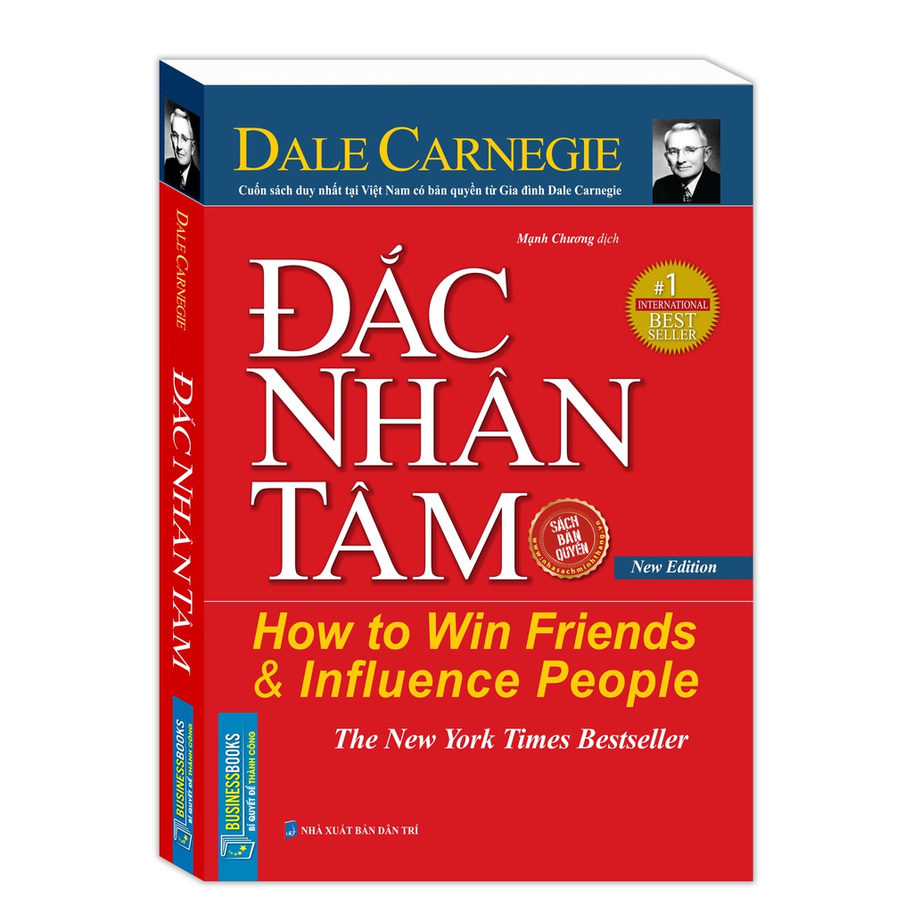 Sách - Businessbooks - Đắc nhân tâm (bìa mềm tái bản 2019)