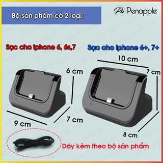 DOCK SẠC IPHONE 6+, 7+ CAO CẤP SANG TRỌNG